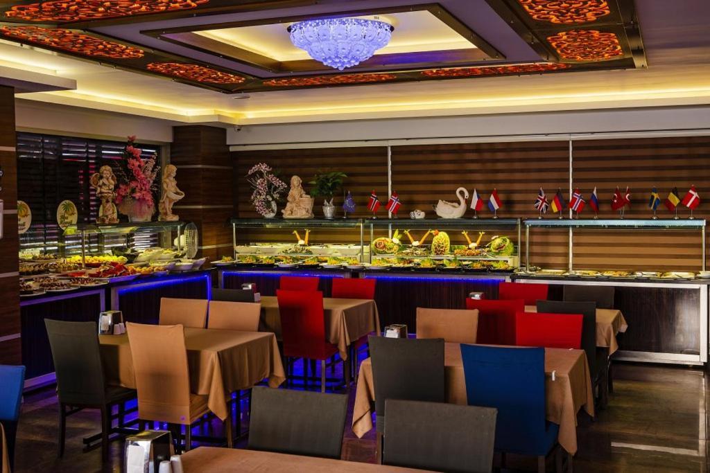 Kleopatra Blue Hawai Hotel 阿拉尼亚 外观 照片