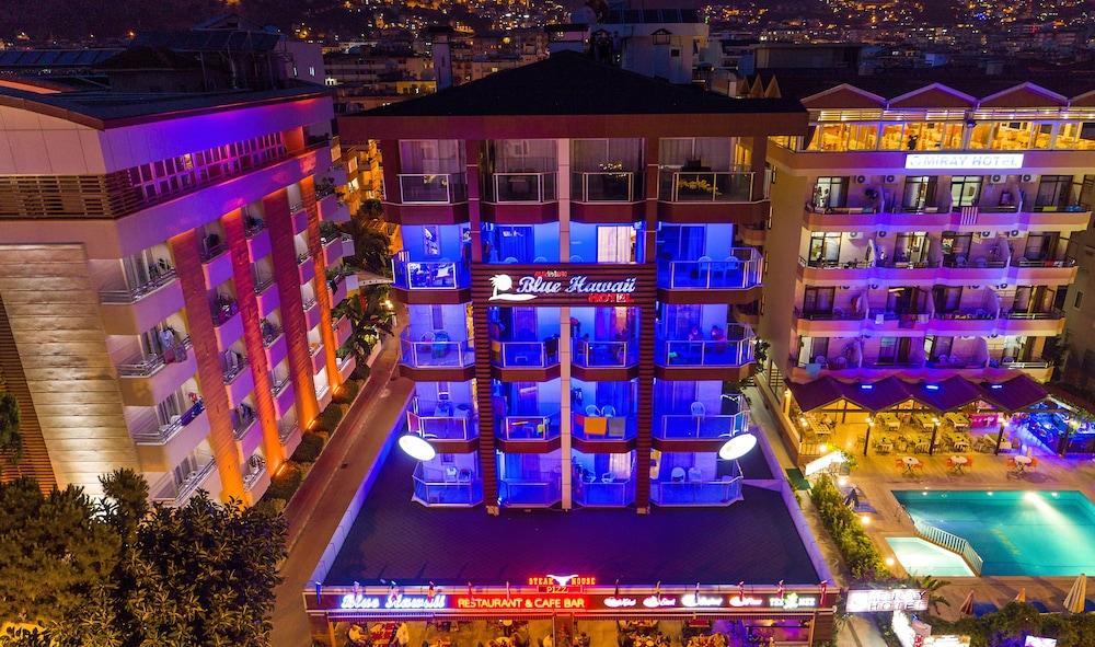 Kleopatra Blue Hawai Hotel 阿拉尼亚 外观 照片