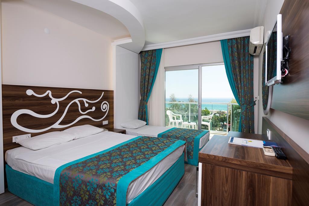 Kleopatra Blue Hawai Hotel 阿拉尼亚 客房 照片